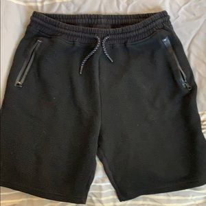 Top man black shorts